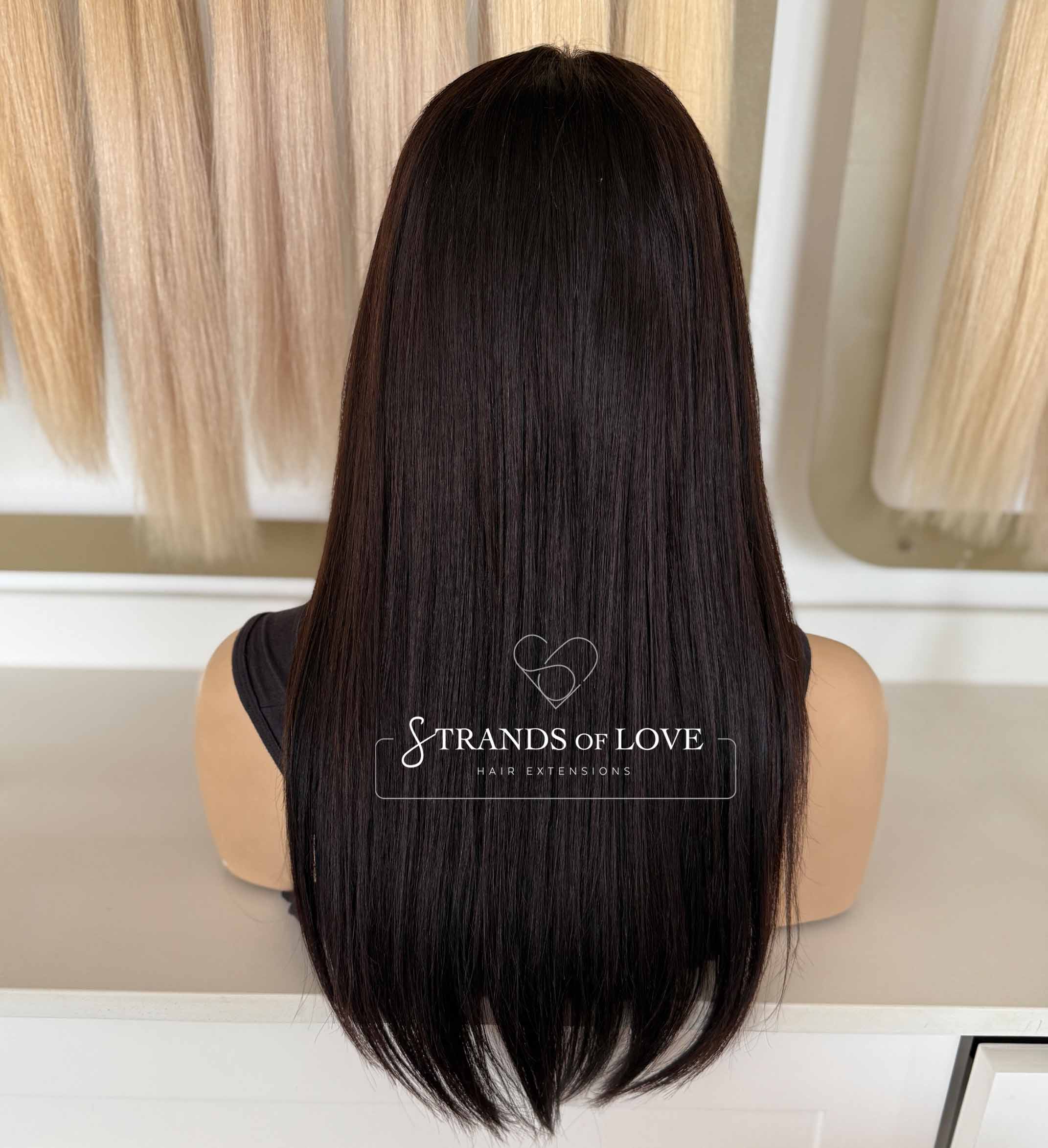 CHARLOTTE - Full Wig - Espresso Brown (#1B) - Lace front