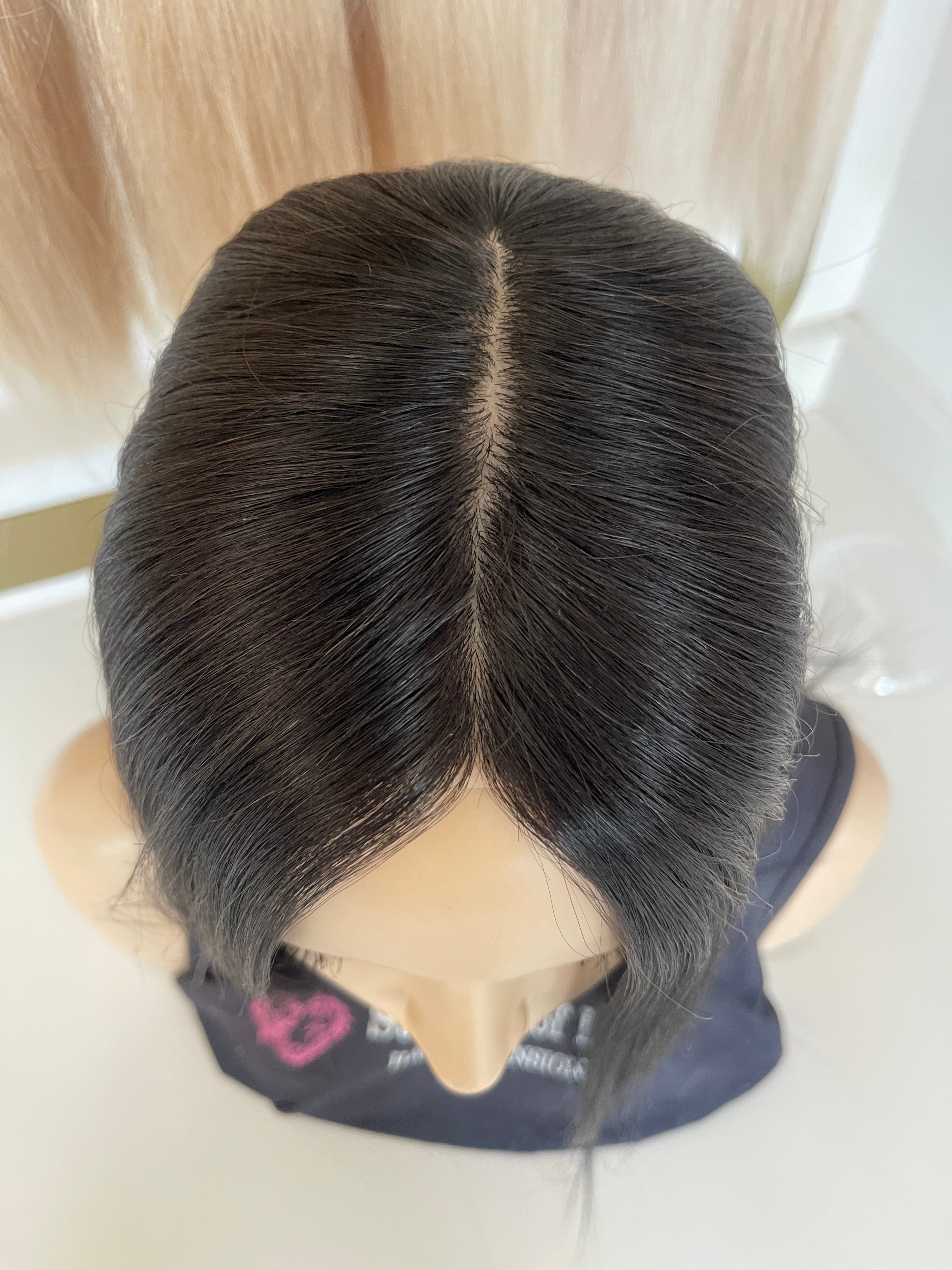 Crown Topper Clip-In - Espresso (#1B) - Skin