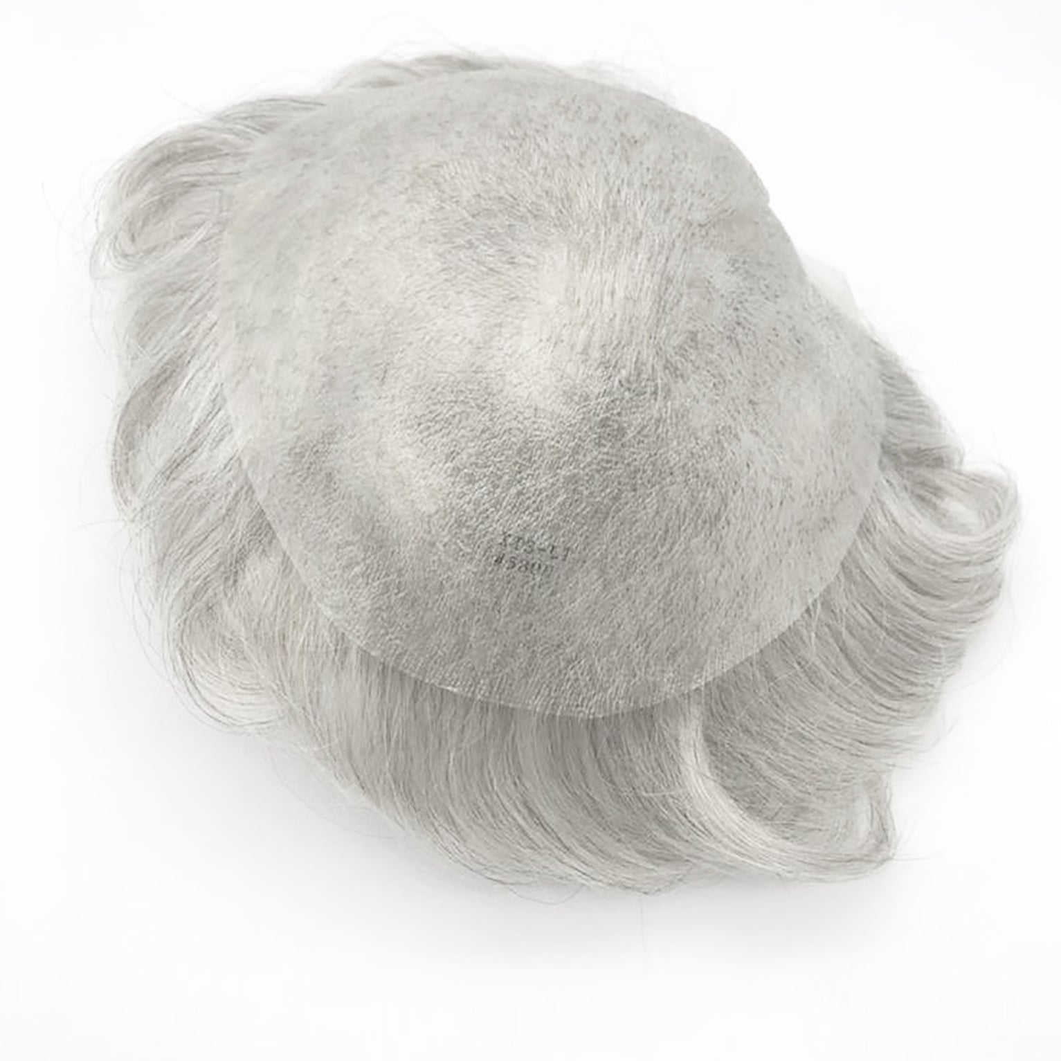 Men's Non-Surgical Hair System 013 - #Grey - Skin Base