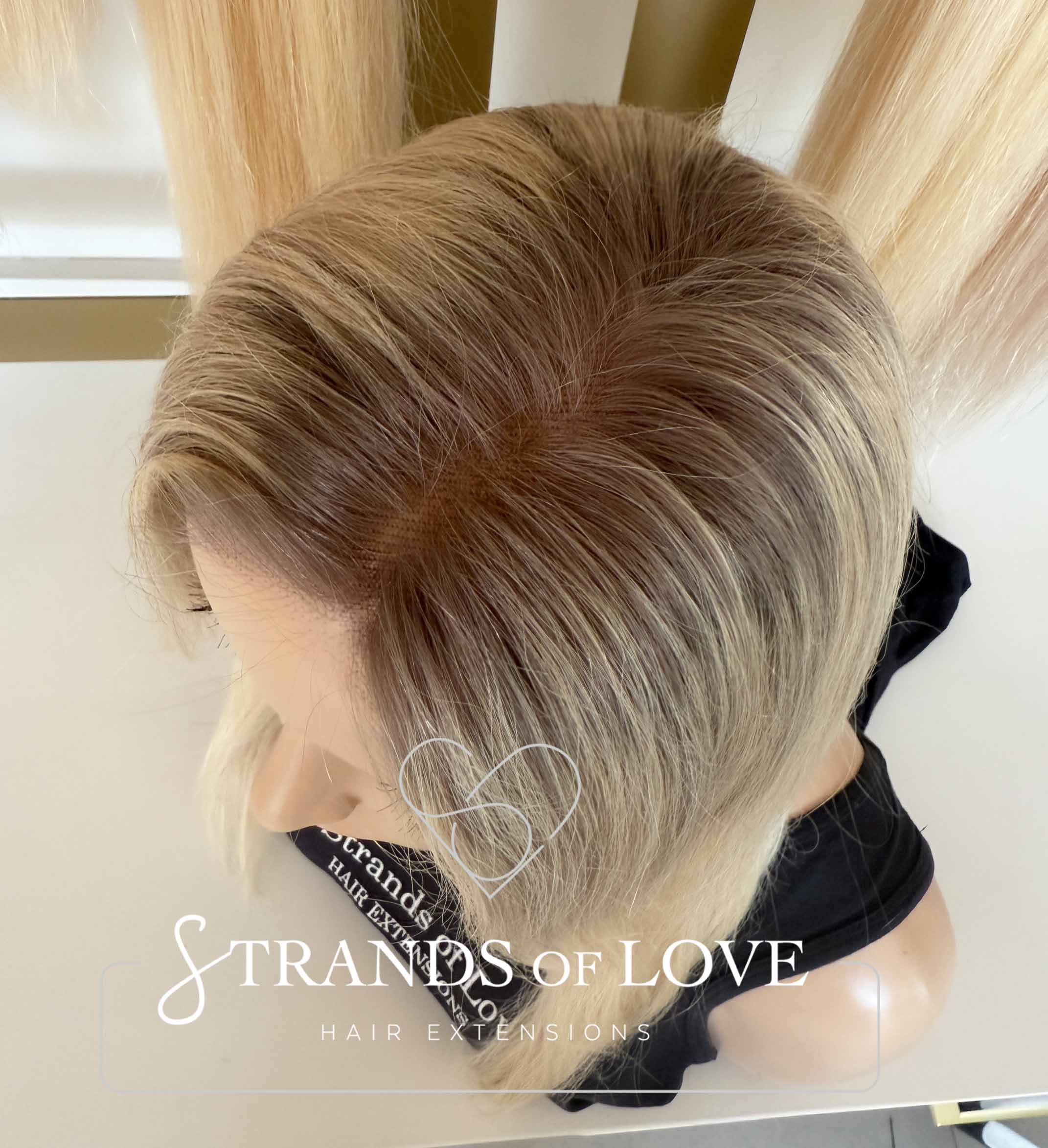 EMILY - Full Wig - Silver Blonde with Ash Root (#7-Sil) - Lace front