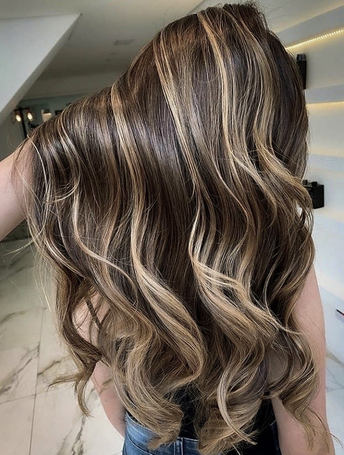 Classic Clip-In Hair Extensions - Toffee Highlight (#1B/7)