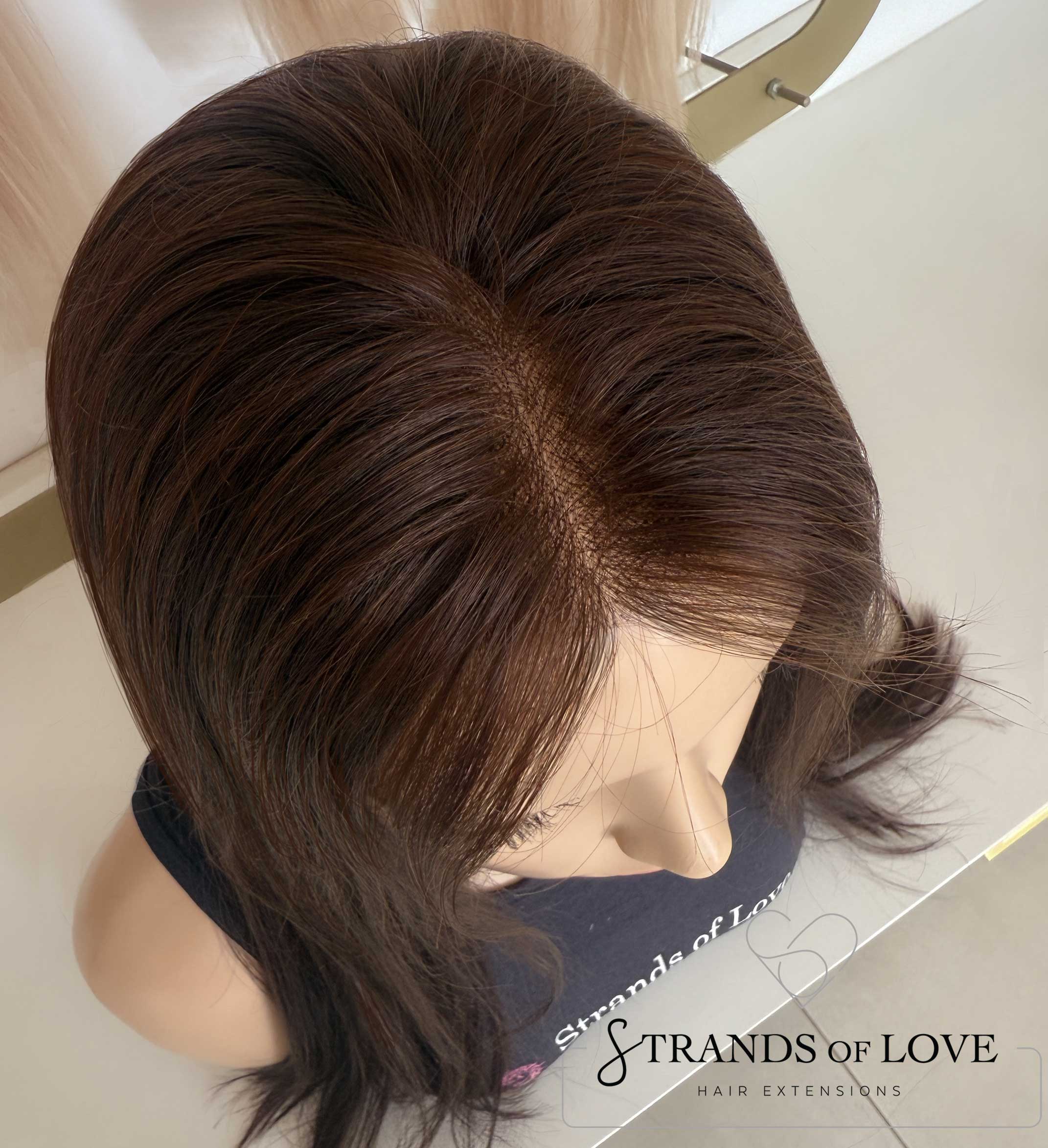 CARLY - Full Wig - Chocolate Brown - Lace Front