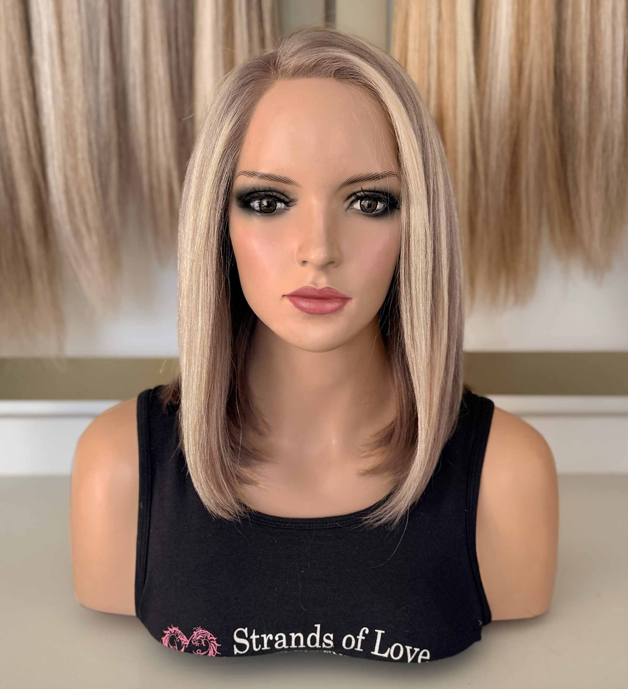 CELINE - Full Wig - Summer and Ash (#60/ice7) - Lace Front