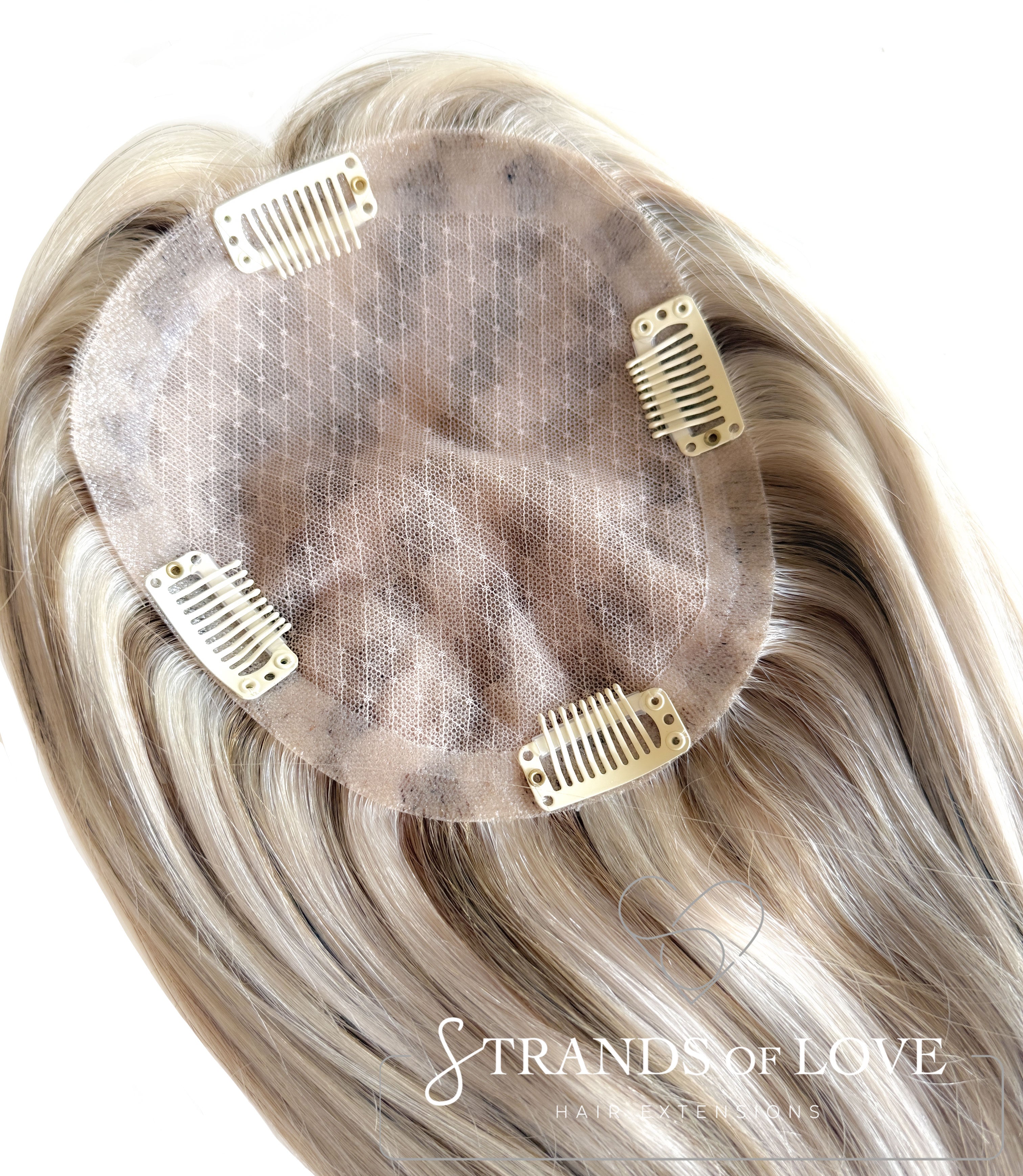 Crown Topper Clip-In - Silver/7 - Skin