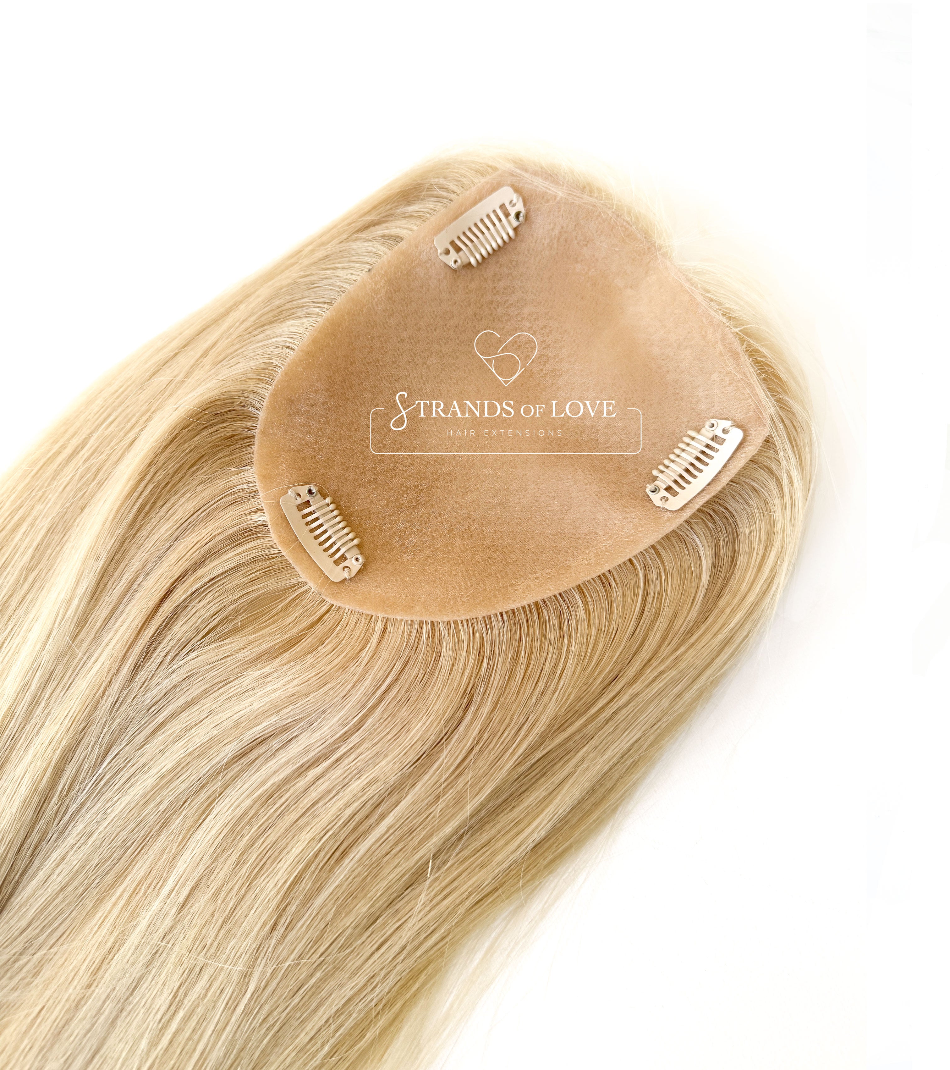 Crown Topper Clip-In - Summer Blonde (#60) - Skin