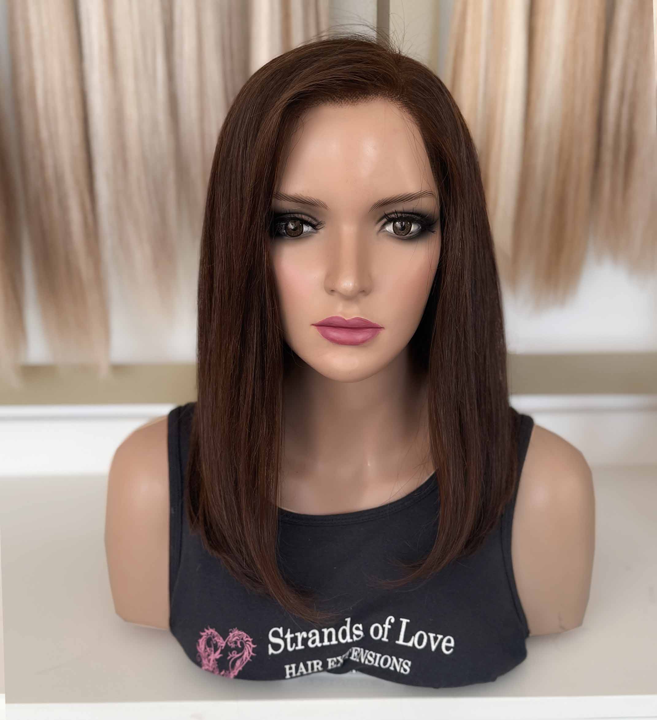 CATHERINE - Full Wig - Chocolate Brown (#2) - Lace front