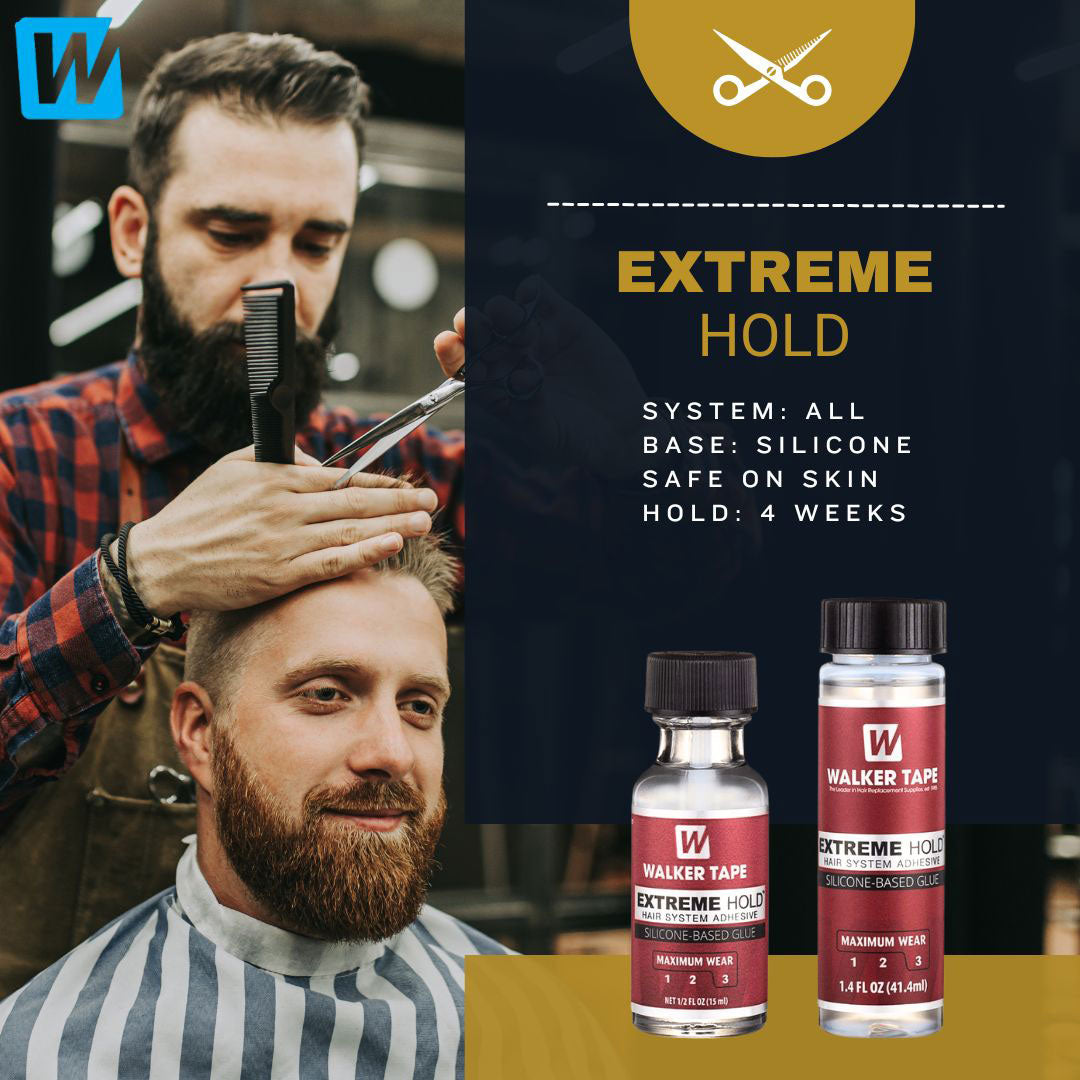 Men's Non-Surgical Hair System EXTREME HOLD ADHESIVE