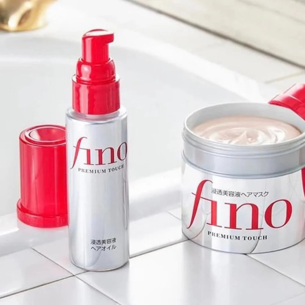 FINO Premium Touch Japanese Hair Mask & Oil Combo - Gift set