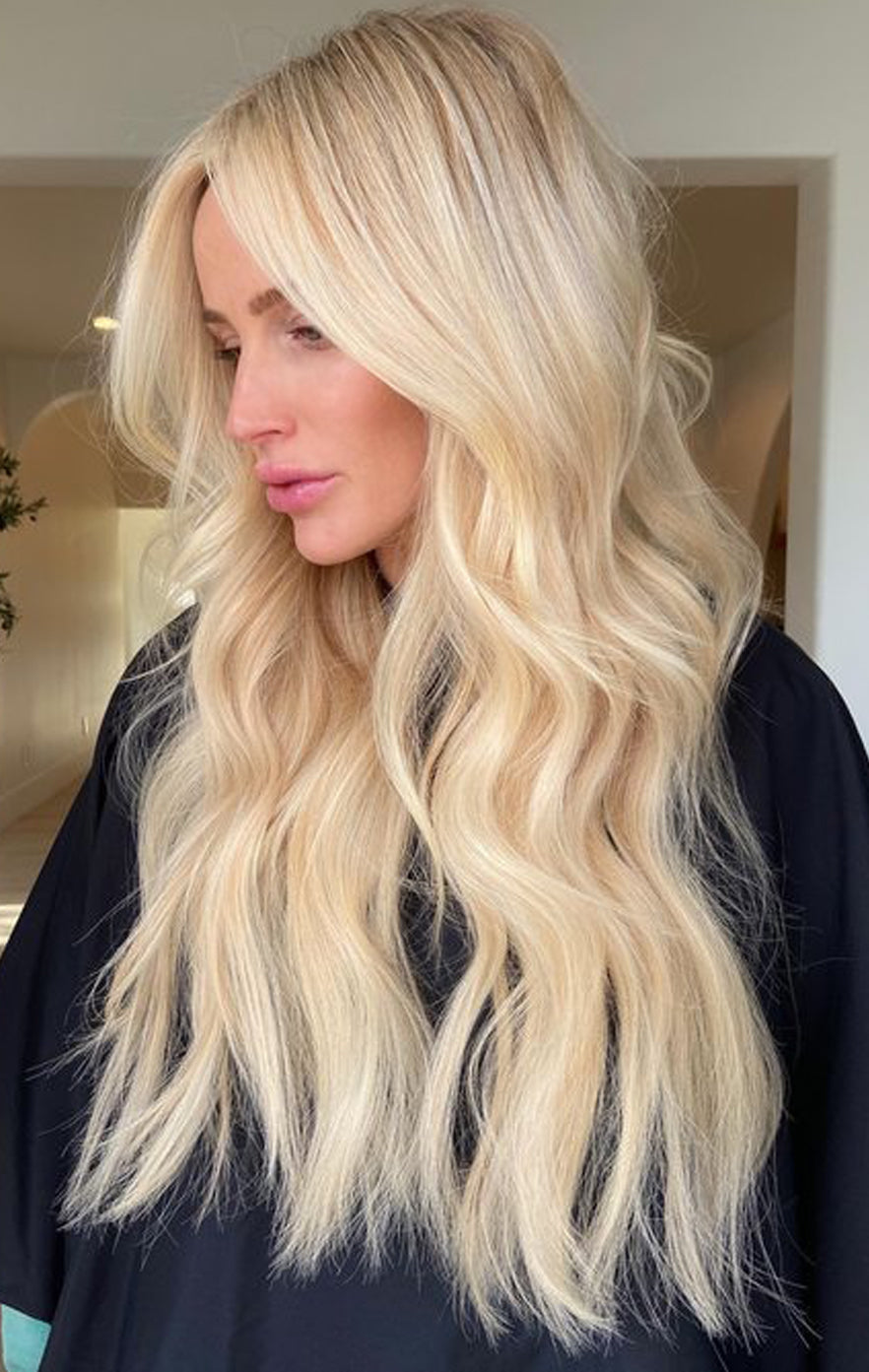 20 Inch / 50 cm Halo Hair Piece -Summer Blonde (#60)