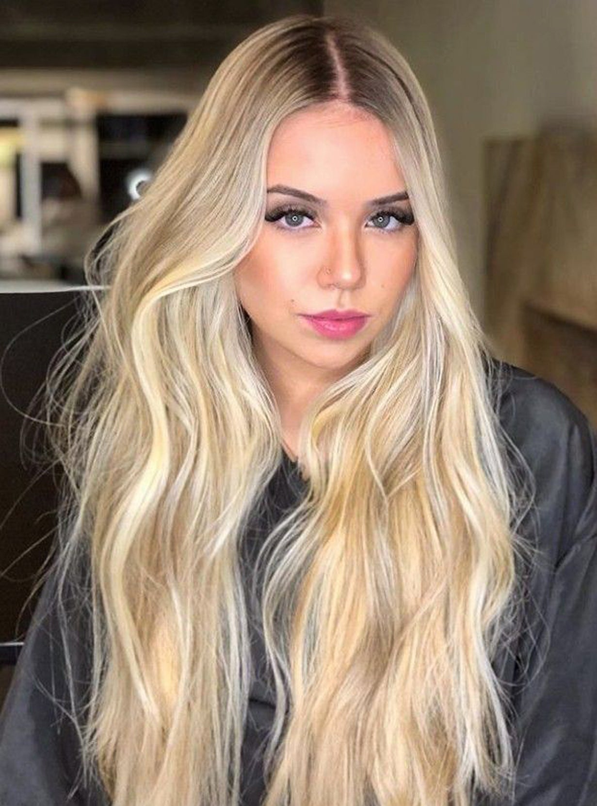 20 Inch / 50 cm Halo Hair Piece -Vanilla Cream (#60/20)