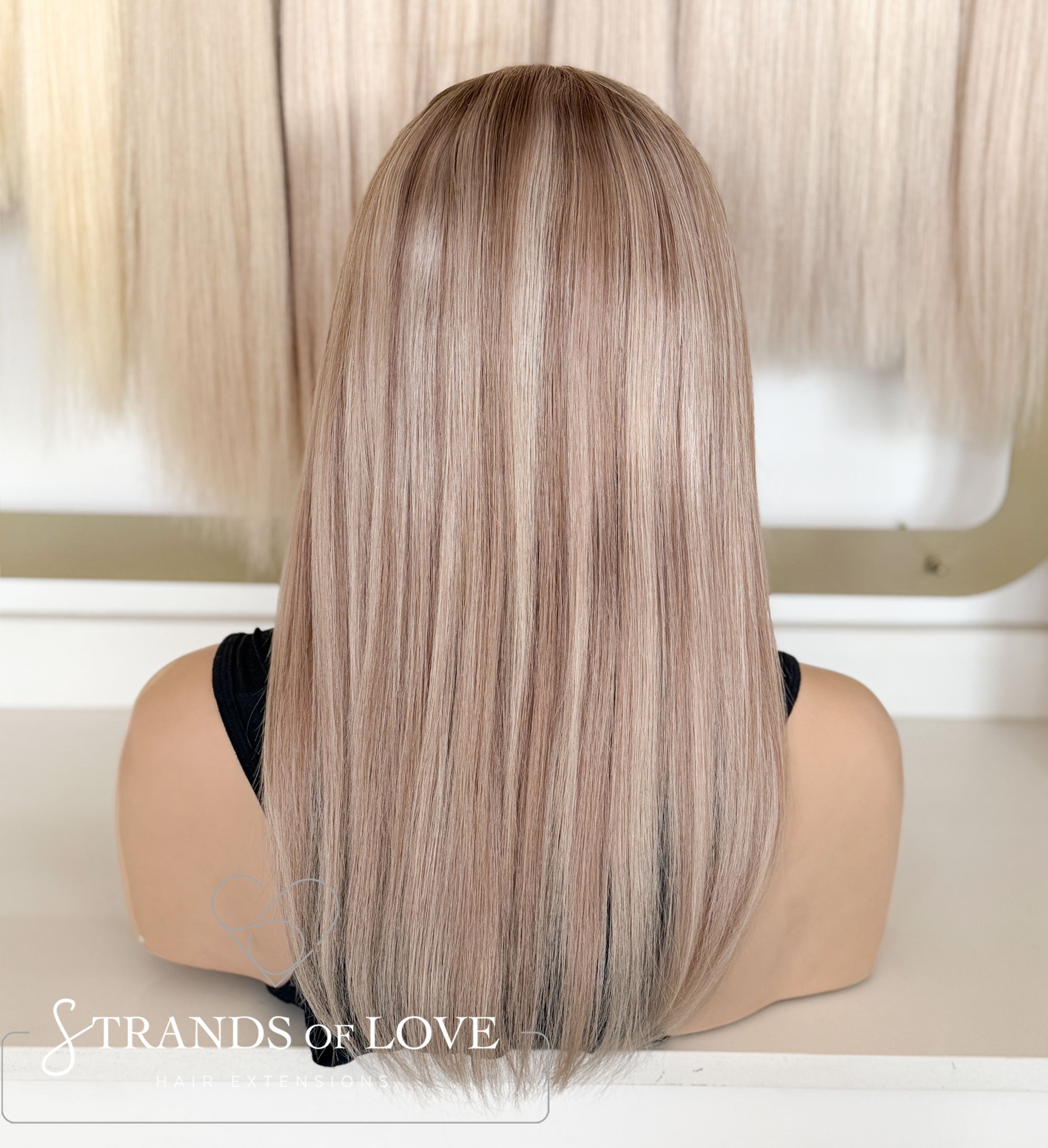 JULIETTE - Full Wig - Ice & Champagne Blonde - Lace Front