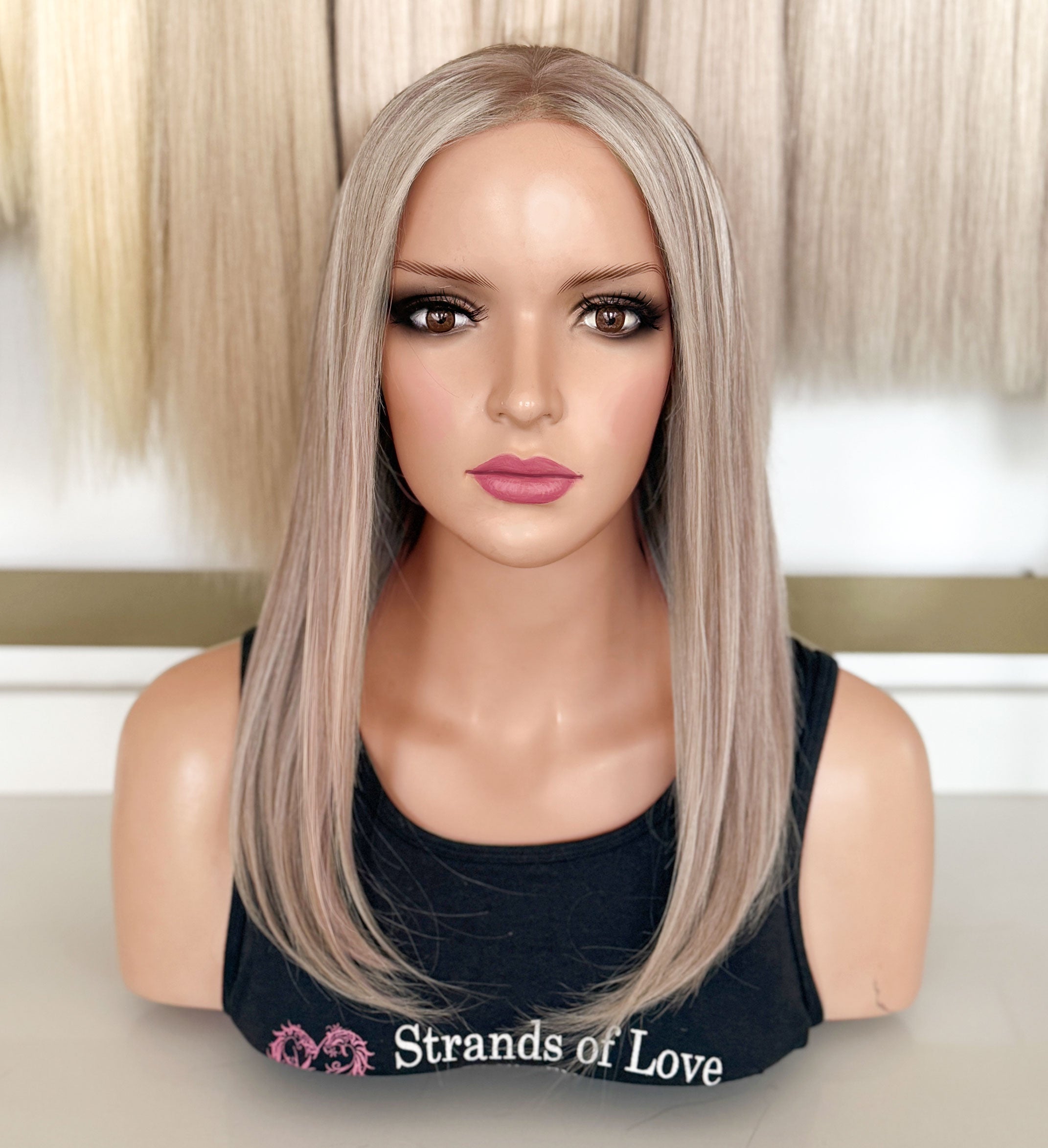 JULIETTE - Full Wig - Ice & Champagne Blonde - Lace Front