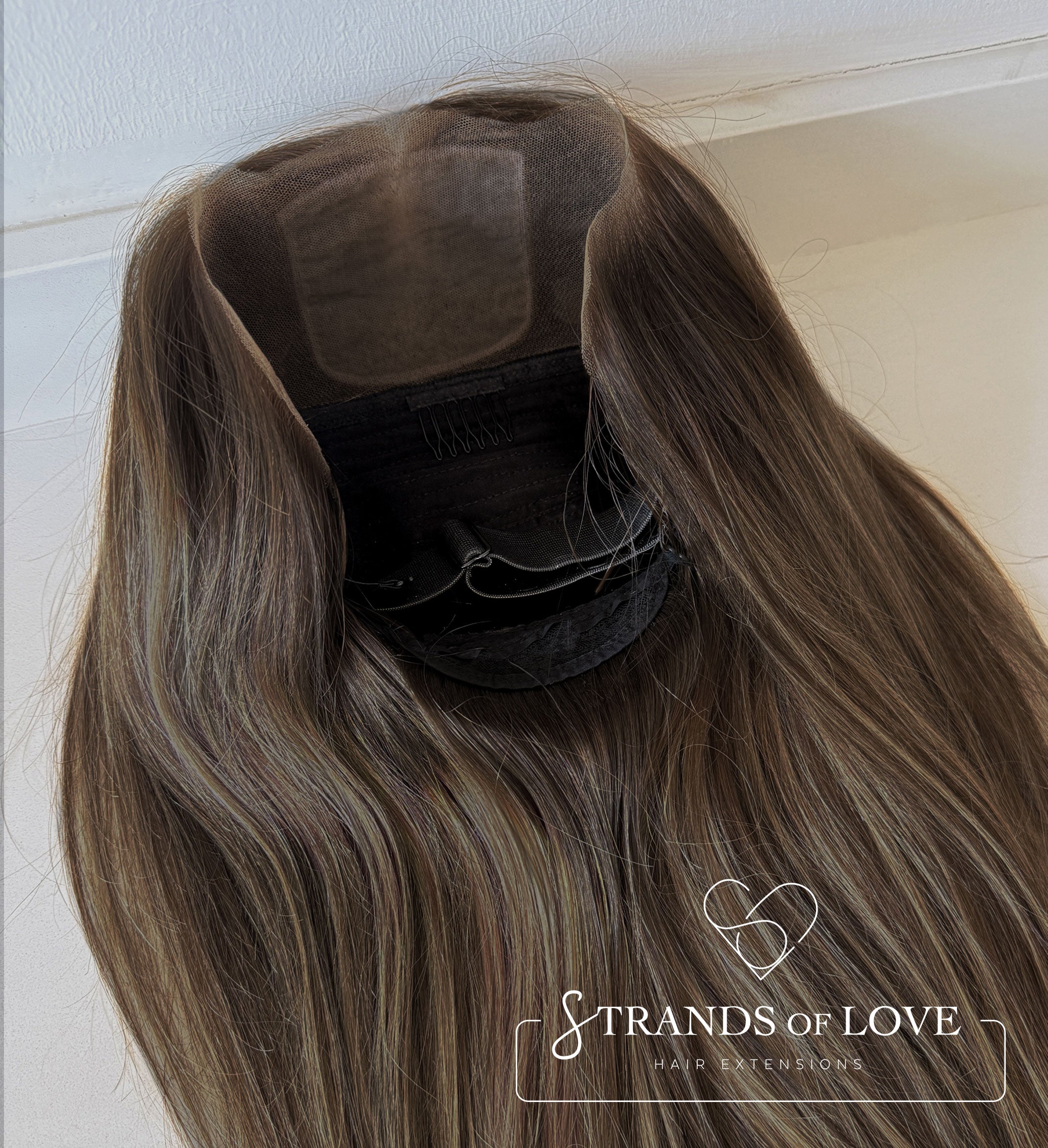 KYLIE - Full Wig - Cinnamon Dream (#7/20) - Skin Crown with Lace front