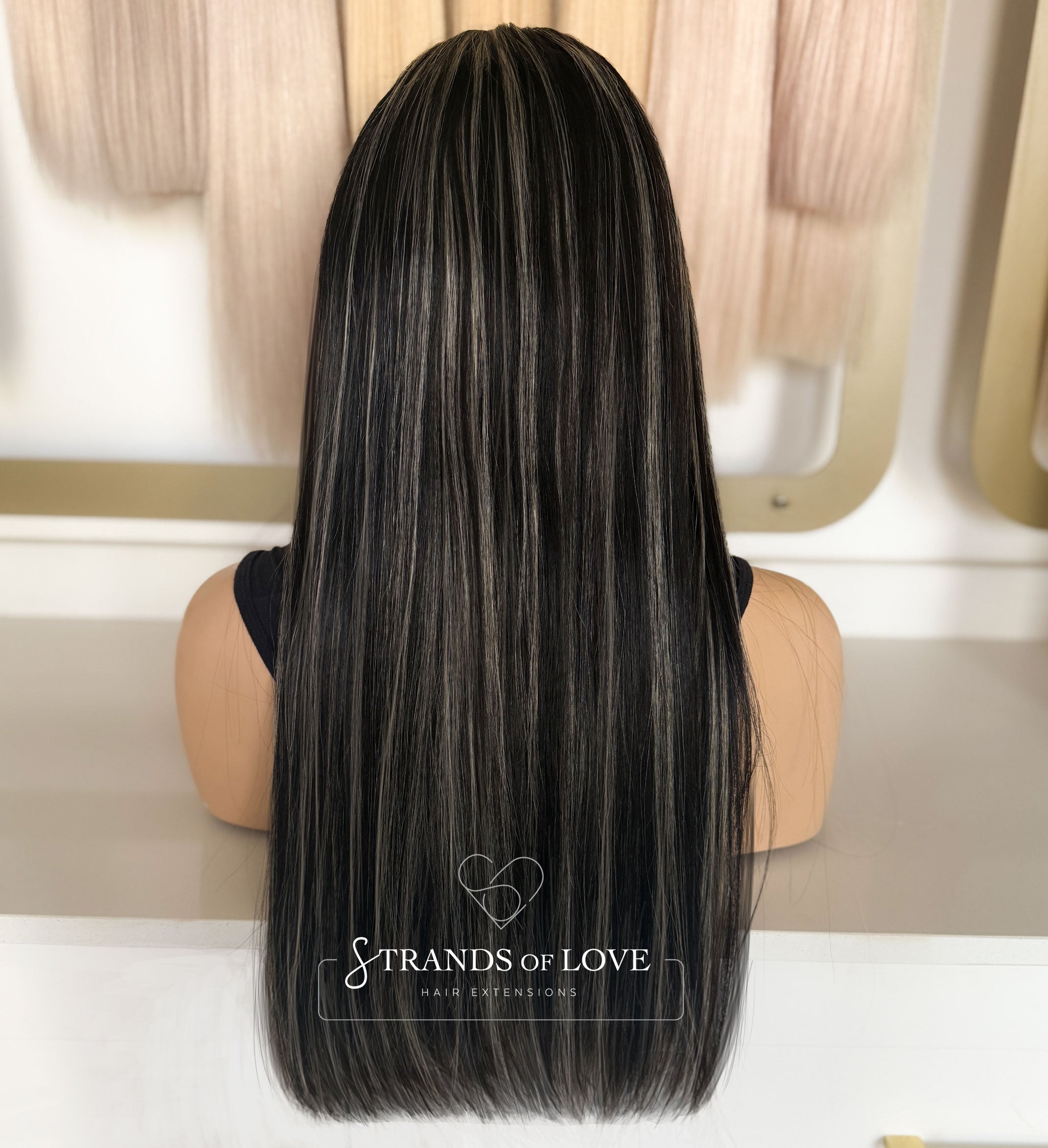 KAIRA - Full Wig - Starry Night (#1/Silver) - SKIN Top with Lace Front