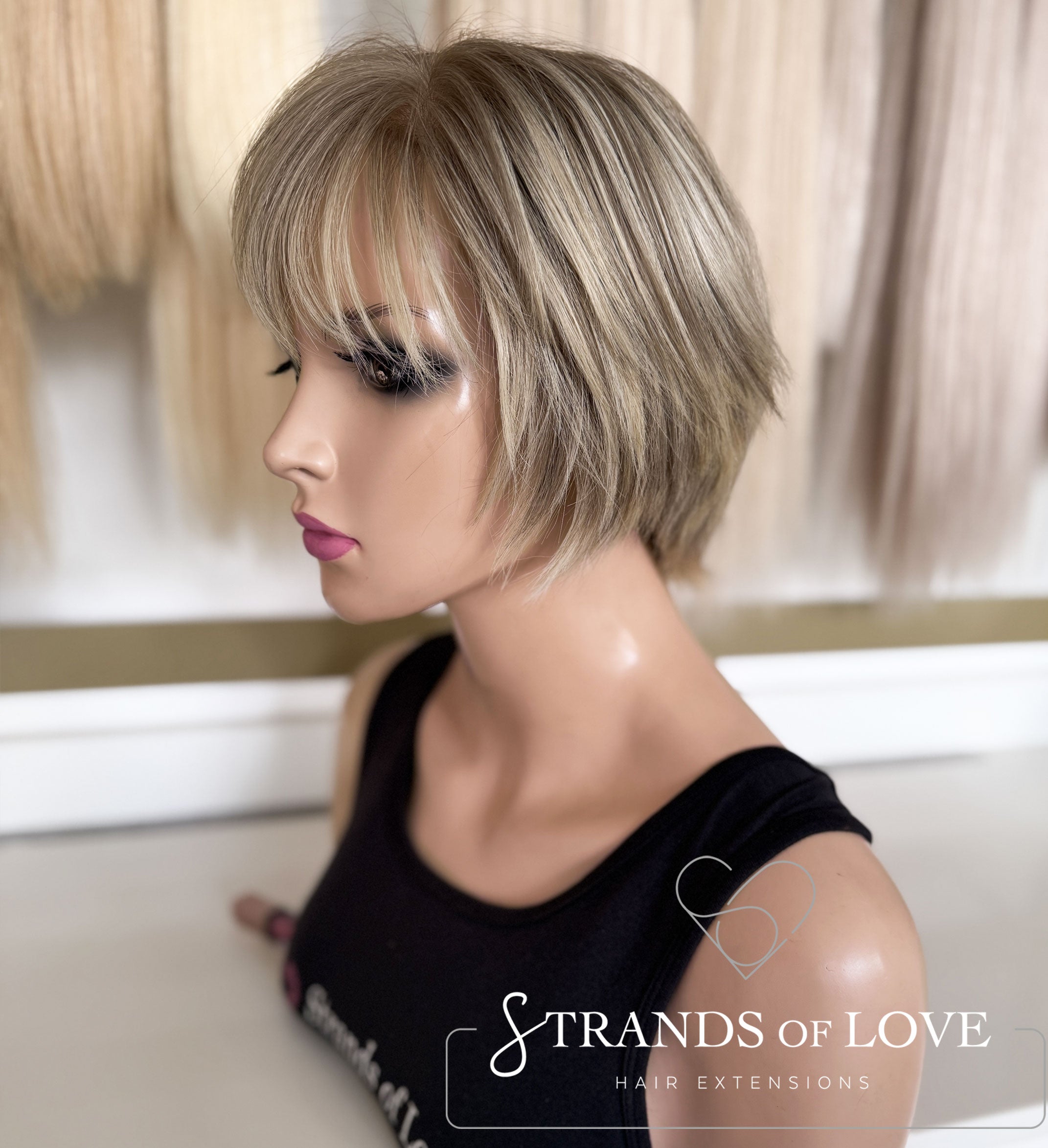 LEXI - Full Wig - Blonde Highlight (#Sil/7) - SKIN top