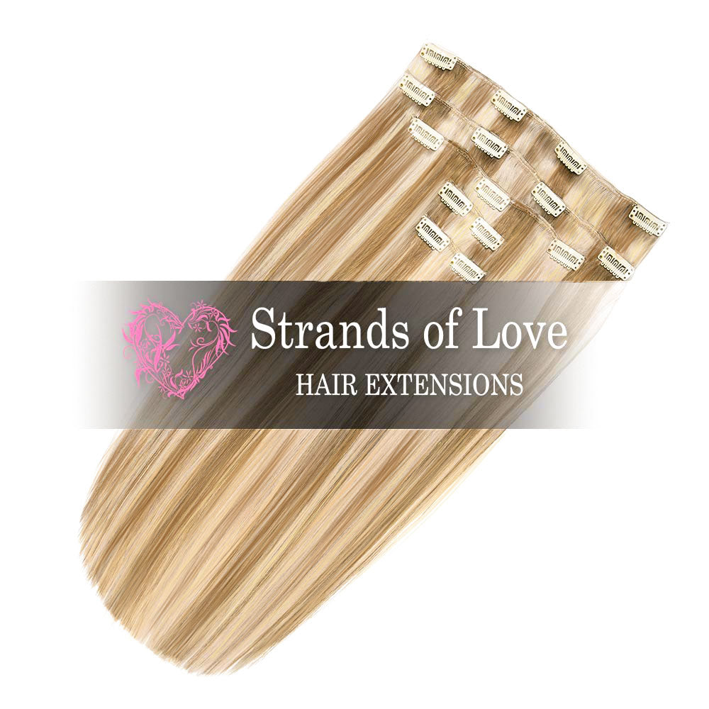 Classic Clip-In Hair Extensions Coconut Cream (#60/10)