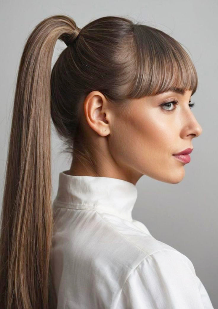 SOL Clip-In Ponytail Hair Extensions - Camo Brown (#7)