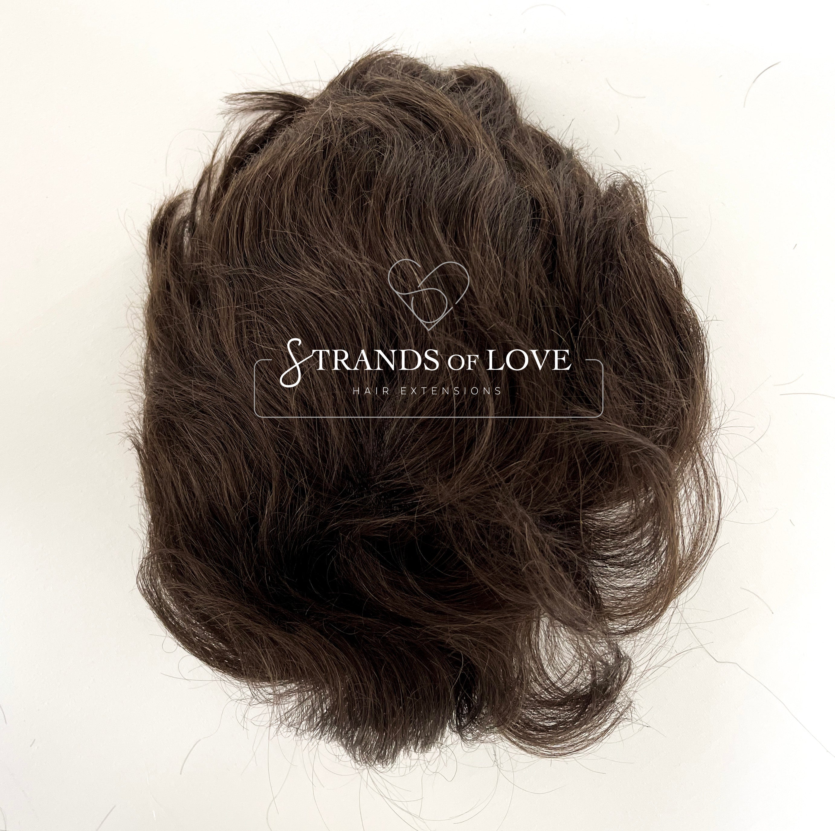 Men's Non-Surgical Hair System 007 - Natural Brown (#4) - Skin Base