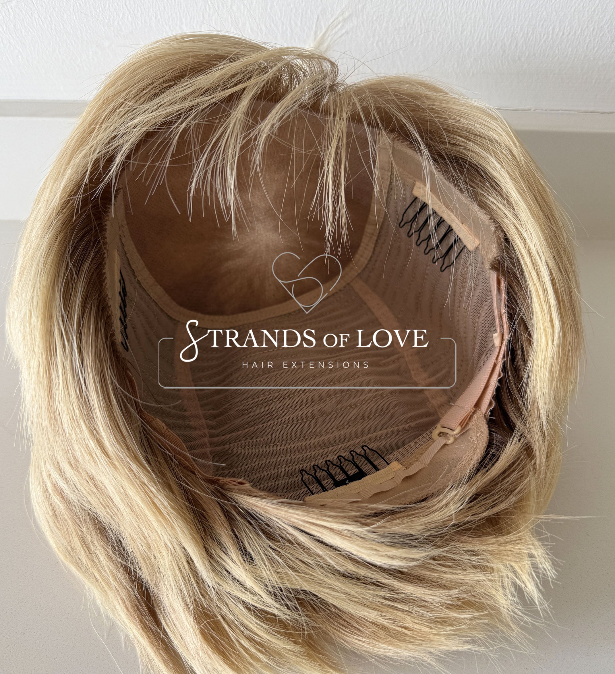 ZANI - Full Wig - Golden Blonde (#613) - SKIN top