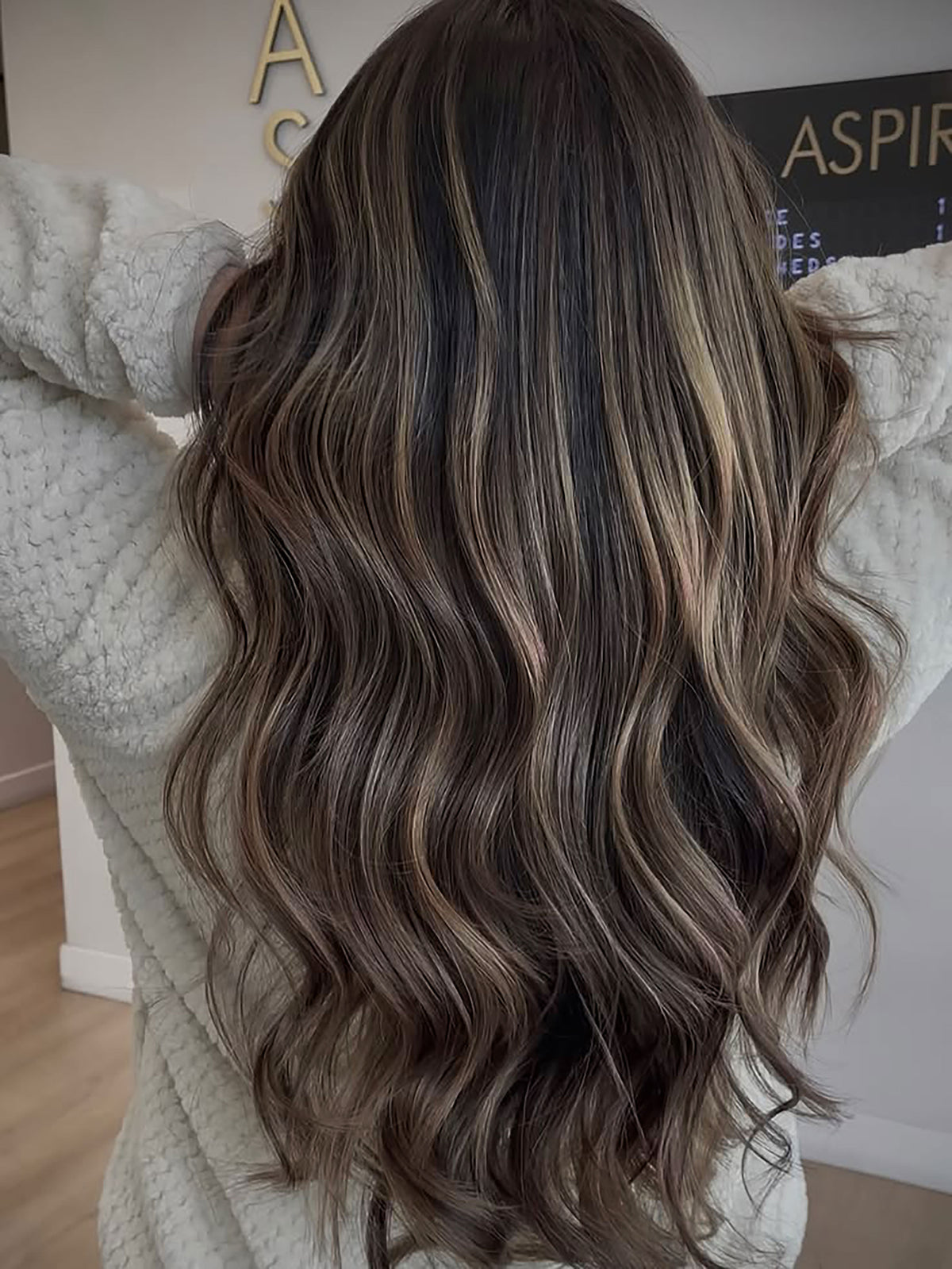 SOL Clip-In Hair Extensions - Toffee Highlight (#1B/7)