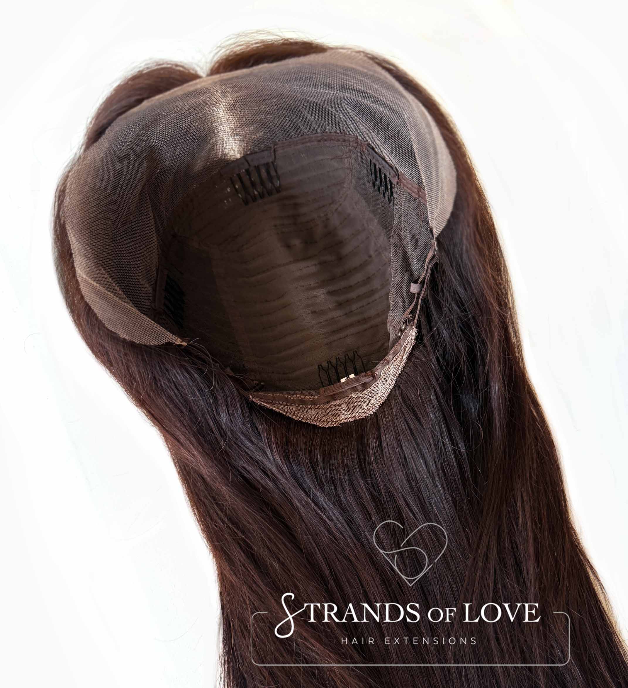 CHARLOTTE - Full Wig - Espresso Brown (#1B) - Lace front