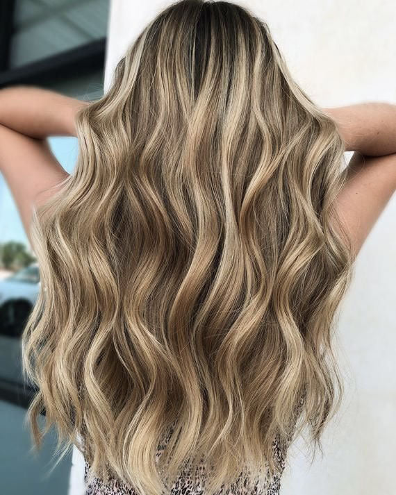 Classic Clip-In Hair Extensions - Caramel Swirl (#24/7)