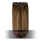 SOL Clip-In Hair Extensions - Choc Cinnamon (#2/10)