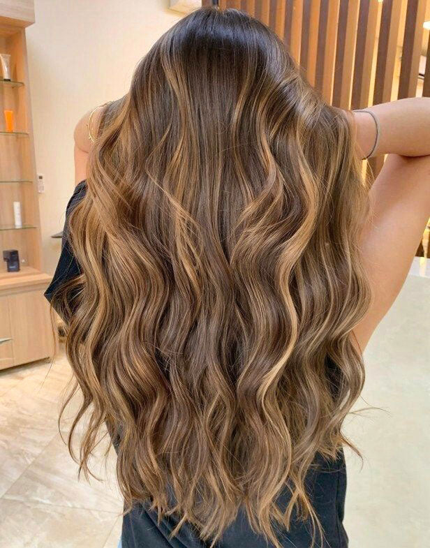 SOL Clip-In Hair Extensions - Coffee Highlight (#2/10)
