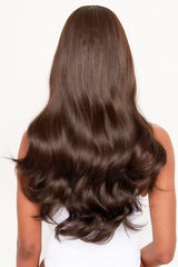 SOL Clip-In Hair Extensions - Chocolate Brown (#2)