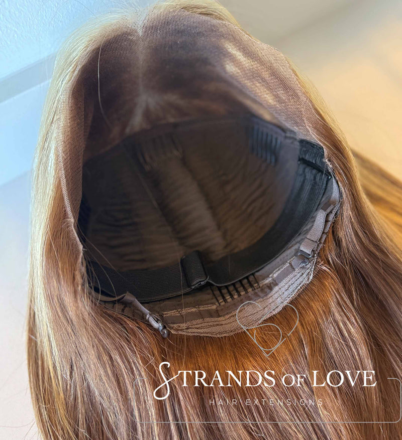 AMELIA - Full Wig - Honey Cream (#4/20) - Lace Front