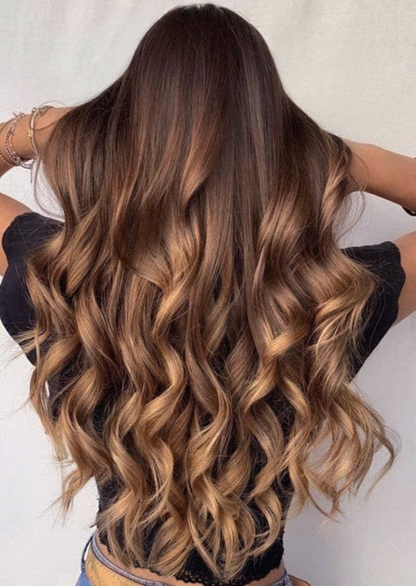 Classic Clip-In Hair Extensions - Bel Air Ombre (#1B-2-6)