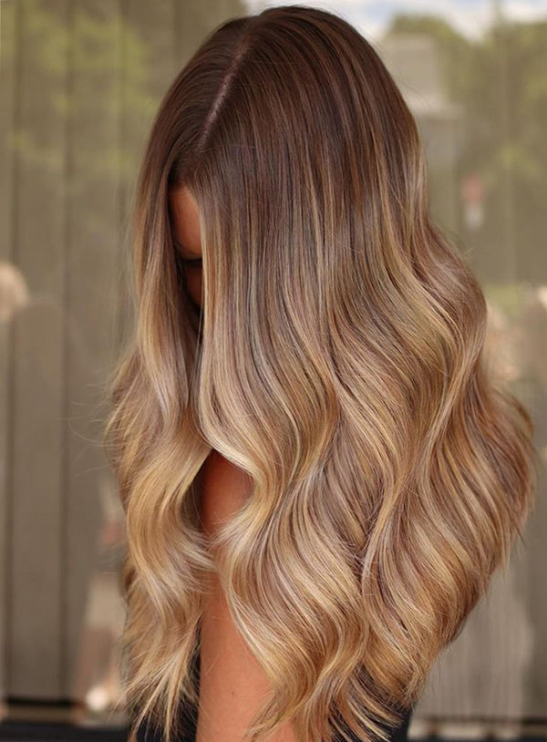 Classic Clip-In Hair Extensions - Beverly Hills Ombre (#2-8-20)