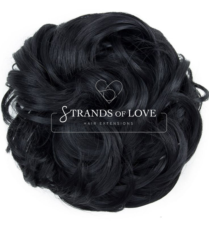 Men's Non-Surgical Hair System 014 - Black (#1) - Skin Base