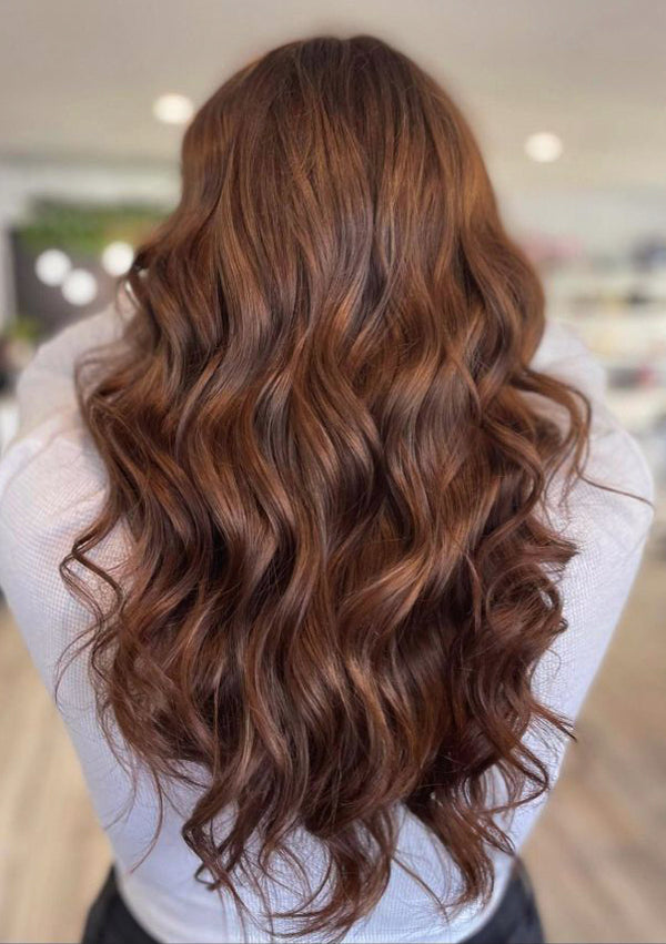 Classic Clip-In Hair Extensions - Chestnut Brown (#4)