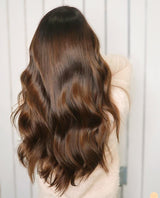 SOL Clip-In Hair Extensions - Chestnut Brown (#4)