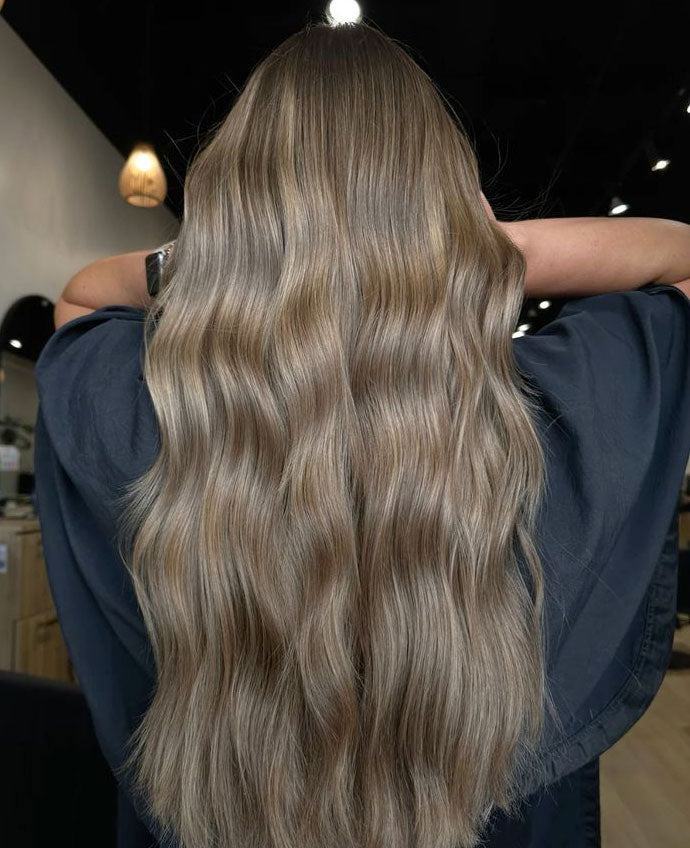 SOL Clip-In Hair Extensions - Camo Brown (#7)