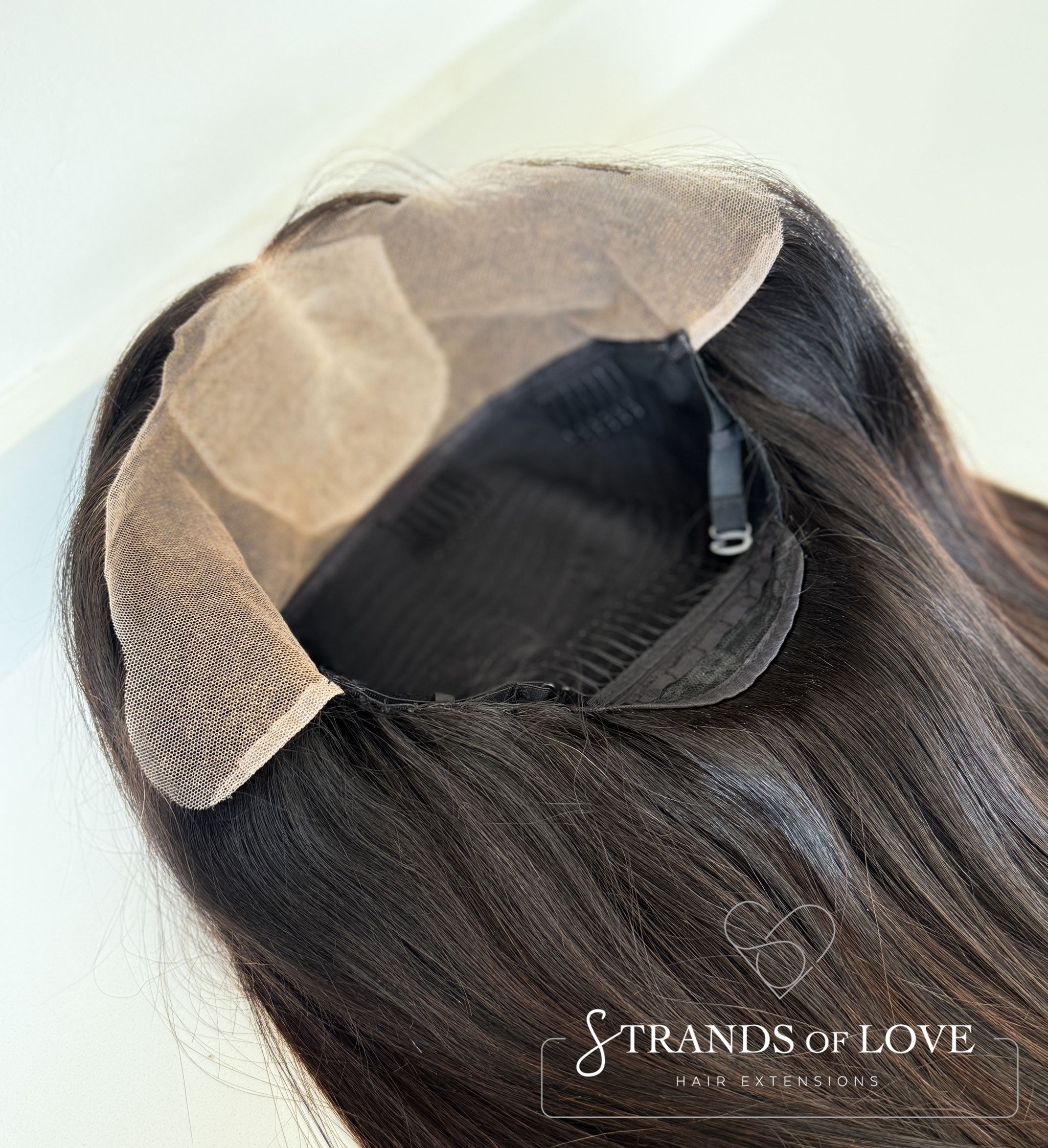 EMMA - Full Wig - Cafe Mocha (#1B/2) - SKIN top with lace front