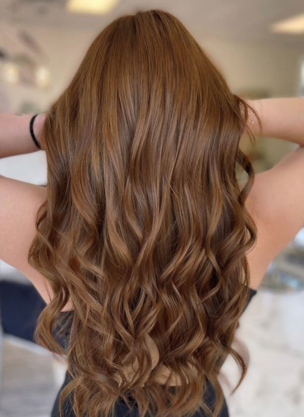 Classic Clip-In Hair Extensions - Hazelnut Brown (#6)