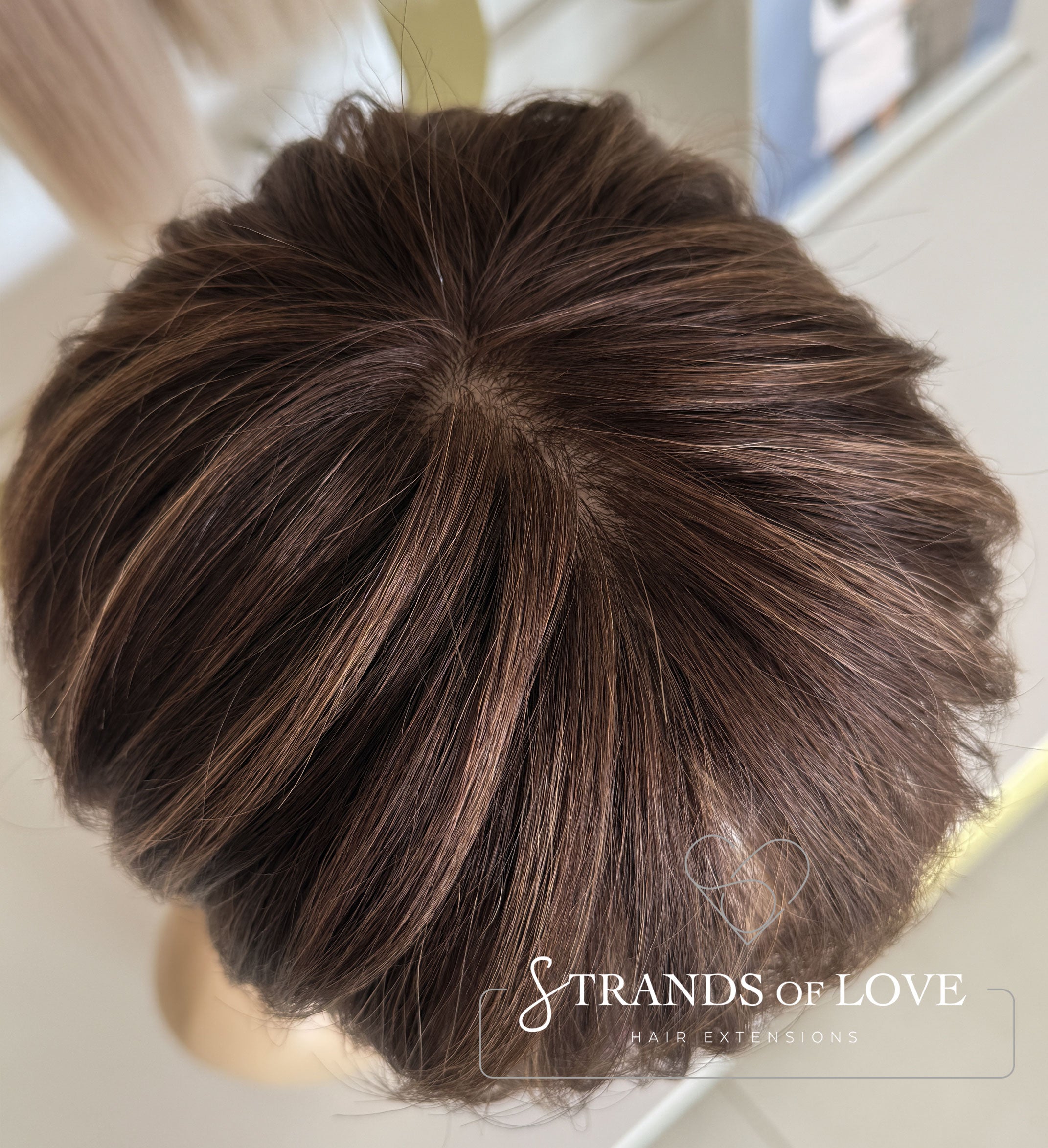 IRENE - Full Wig - Choc Cinnamon(#2/10) - SKIN top with Lace Front