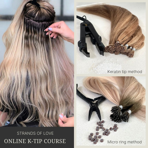 ONLINE TRAINING - Keratin Tip & Micro Ring Extensions (AVAILABLE)