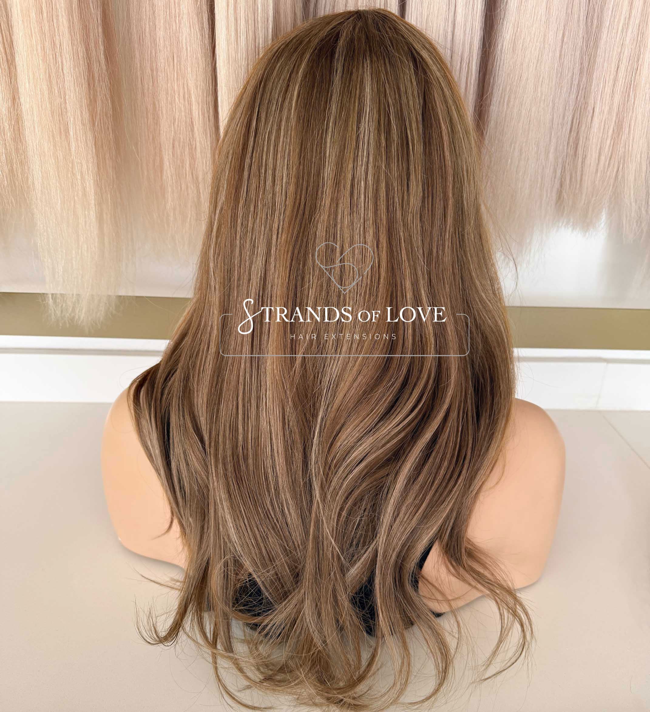 KYLIE - Full Wig -  Cinnamon Dream (#7/20) - SKIN top with Lace front