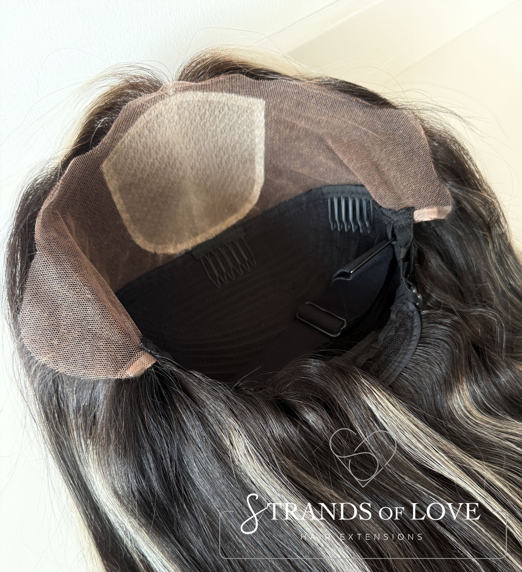 KAIRA - Full Wig - Starry Night (#1/Silver) - SKIN Top with Lace Front