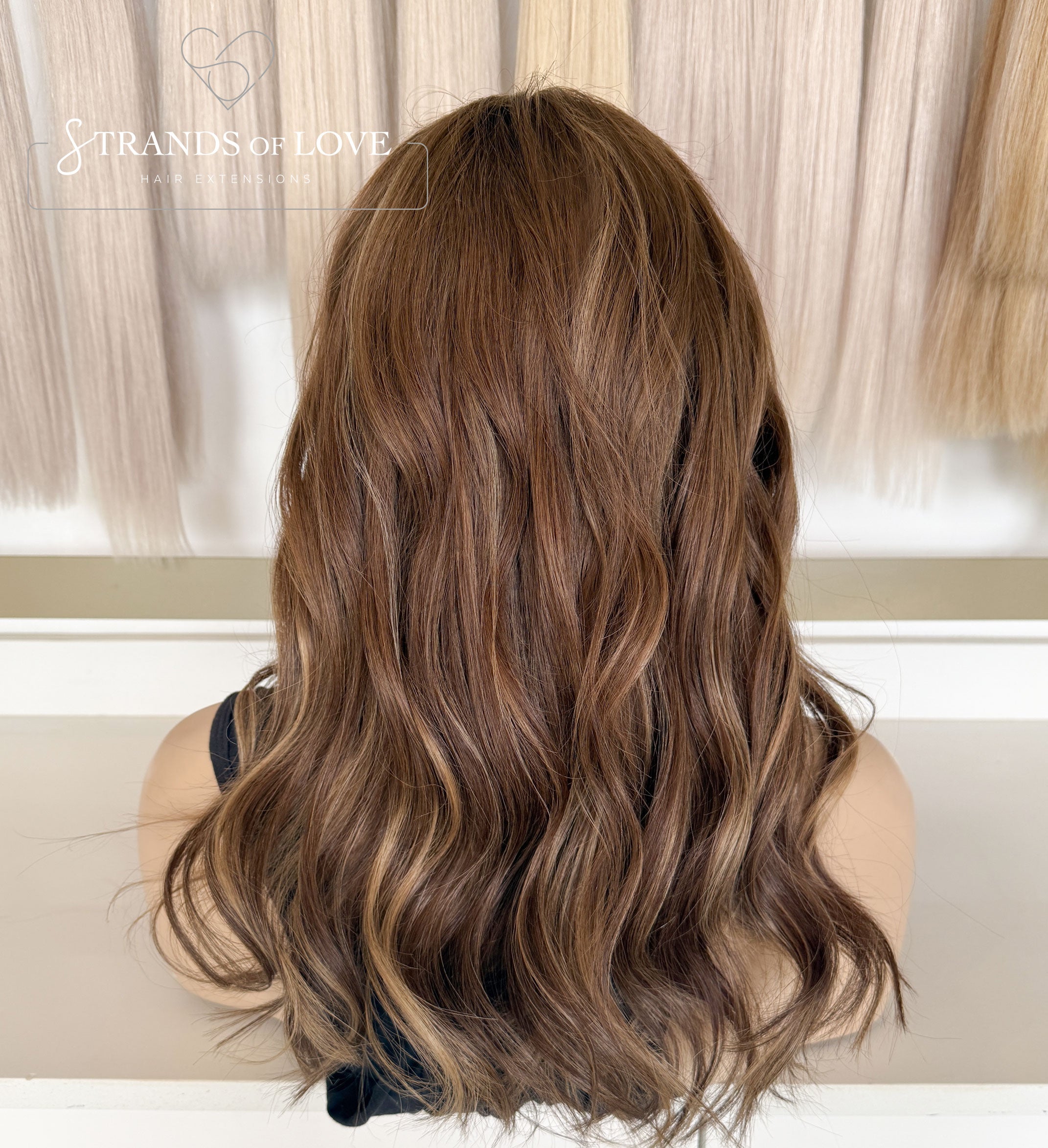 MEGAN - Full Wig - Hazel Highlight (#4/10) - Lace Front