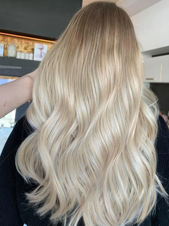 SOL Clip-in Hair Extensions - Malibu Warm Ombré - (#10-Silver)