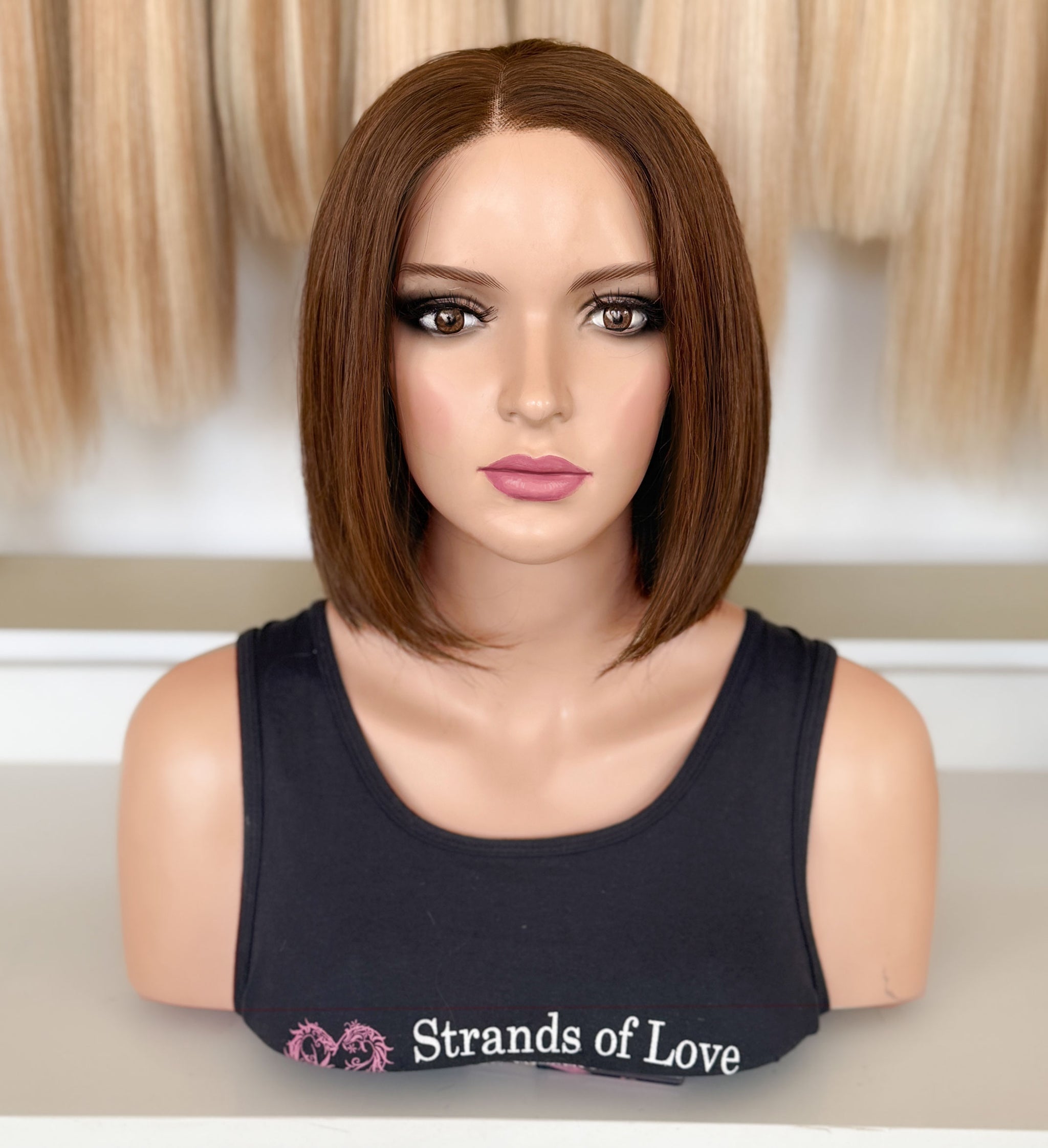 RACHEL - Full Wig - Hazel Brown (#4) - Lace front
