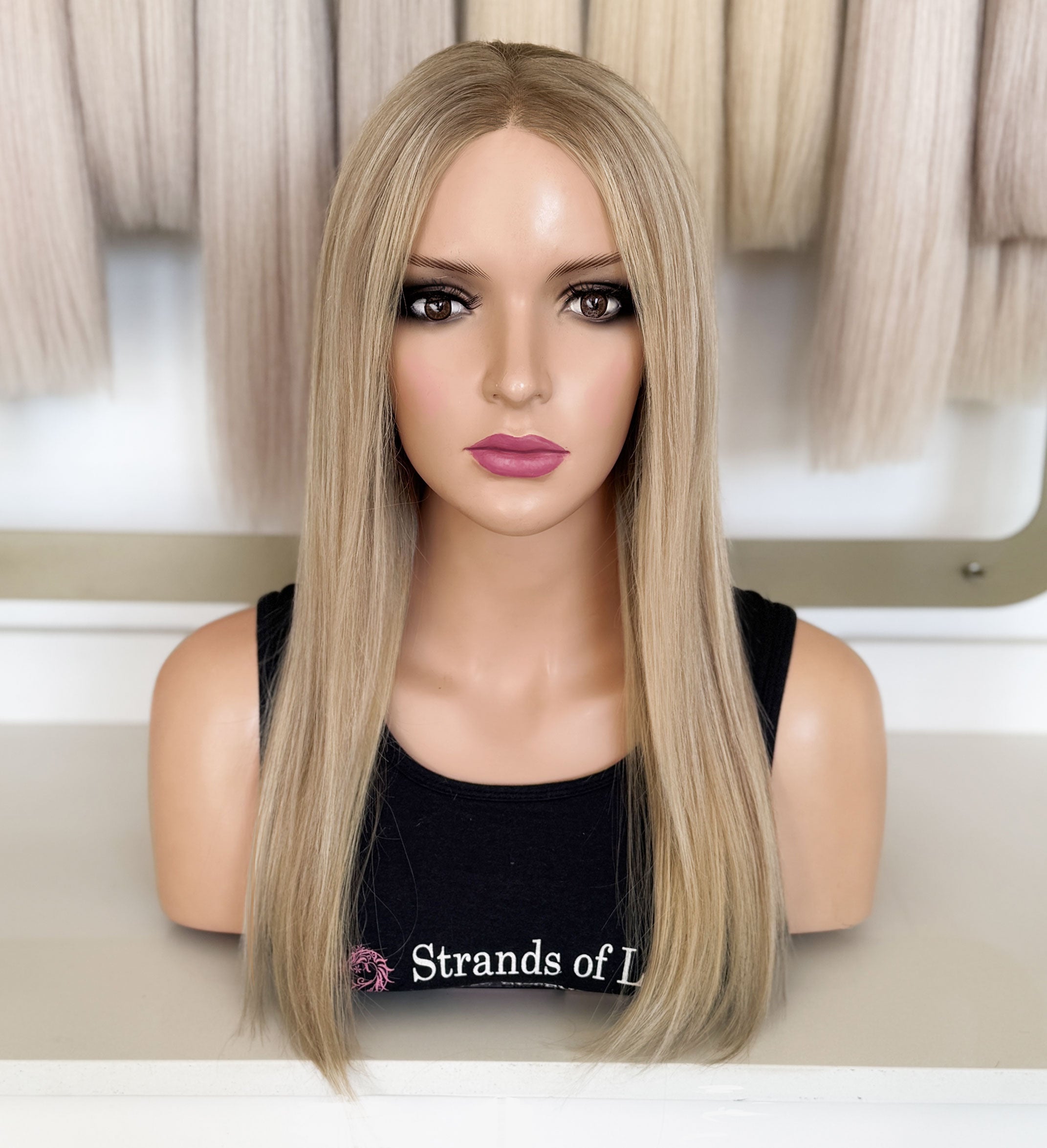 SIENNA - Full Wig - Vanilla Cream (#60/20) - Lace front