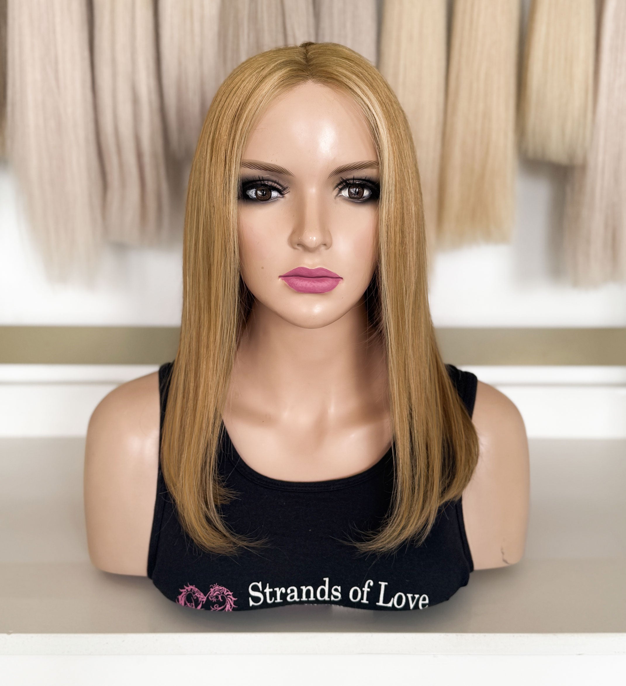 SOPHIA - Full Wig - Copper Blonde (#27) - Lace front