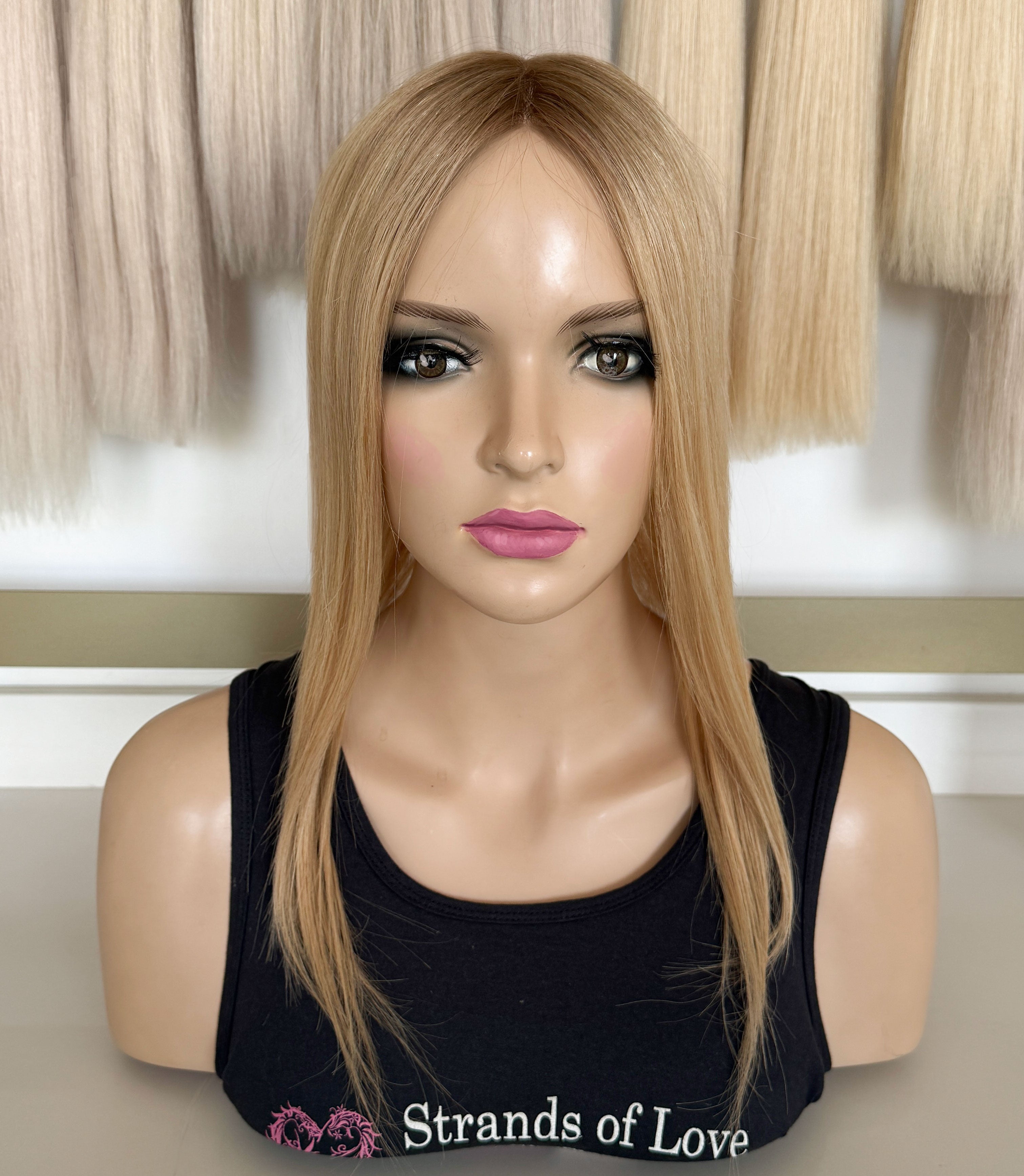 Crown Topper Clip-In - Summer Kiss (#10-20) - Skin - Full