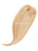 Crown Topper Clip-In -Vanilla Blonde - (#60/20) -Silk