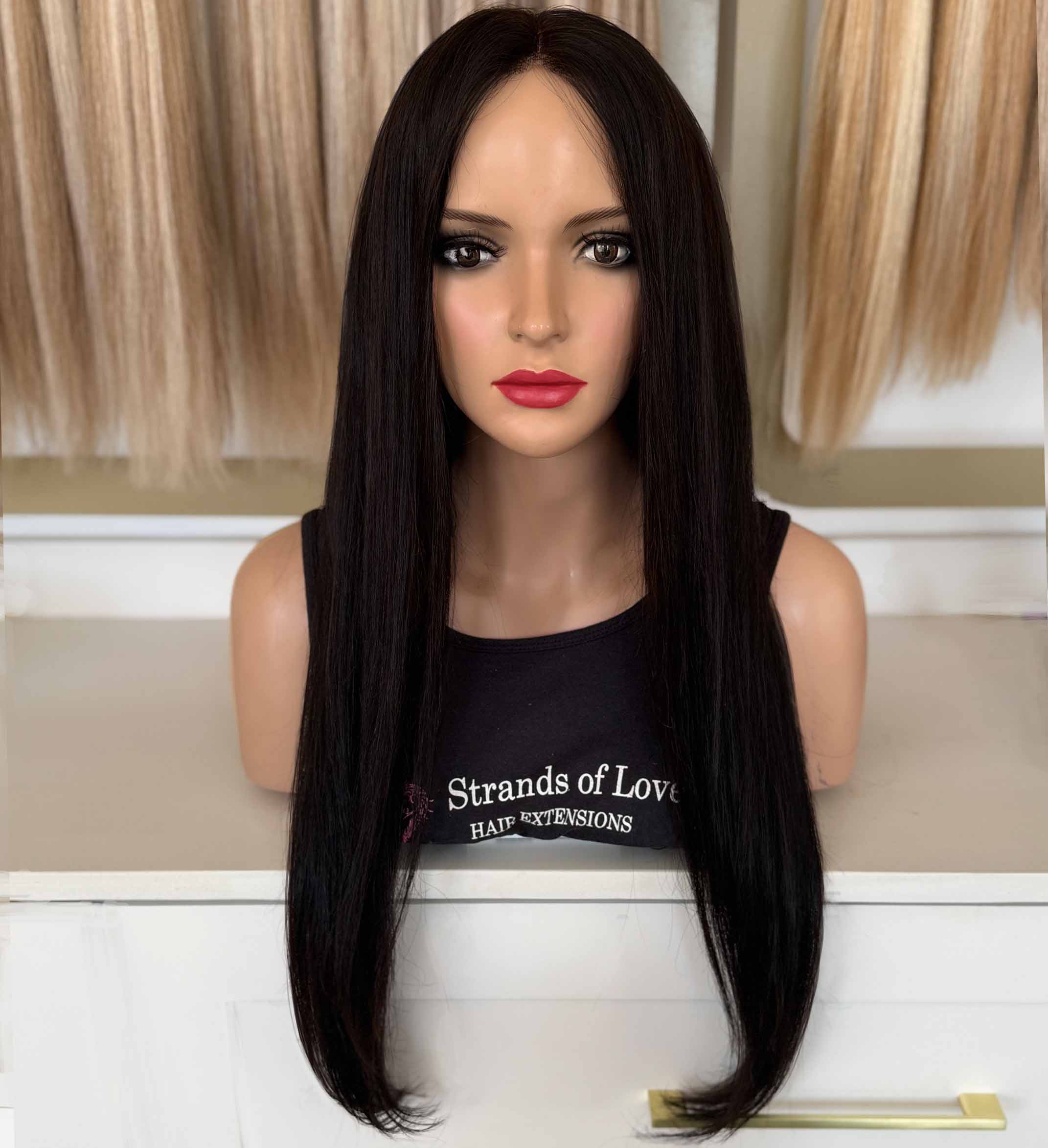 VALENTINA- Full Wig - Natural Black (#1) - Lace Front